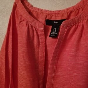 GAP Coral Linen Tank sz XL